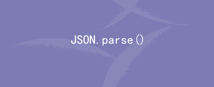 JSON.parse()