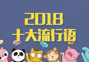 2018十大网络流行语_2018年中国十大流行语