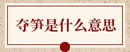 夺笋是什么梗
