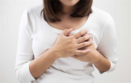 女性胸痛和什么疾病有关