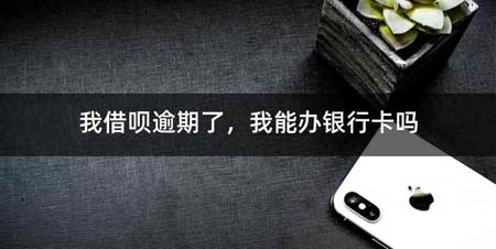 我借呗逾期了,我能办银行卡吗