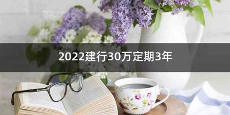 2022建行30万定期3年