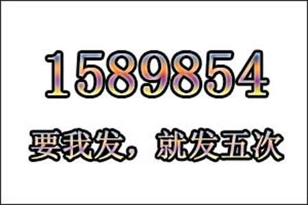 1589854数字是表示什么意思网络用语