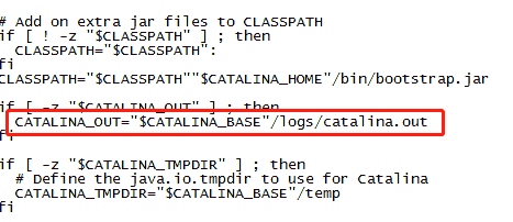 tomcat如何关闭catalina.out日