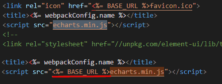 vue解决Uncaught SyntaxError: Unexpected token '<'